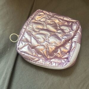 Lavender women’s feminine products pouch